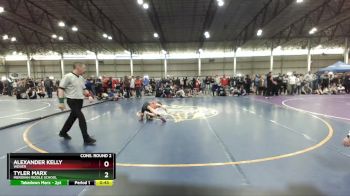 75 lbs Cons. Round 2 - Tyler Marx, Meridian Middle School vs Alexander Kelly, Weiser