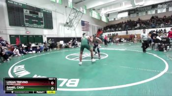 190 lbs Semifinal - Logan Trevino, Calvary Chapel vs Daniel Caso, Damien