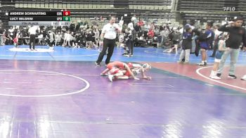 57 lbs 7th Place - Andrew Schwarting, ICWL Bruisers Elite - ESE vs Lucy Milgrim, Dark Horse/Apex - ESE