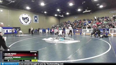 106 lbs Semifinal - Andrew Moreno, Madera South vs Jacob Perez, Independence