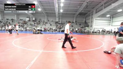 120 lbs Rr Rnd 3 - Kayden Durr, Hillbilly Hammers vs Tate Niceler, University Hawks Wrestling Club