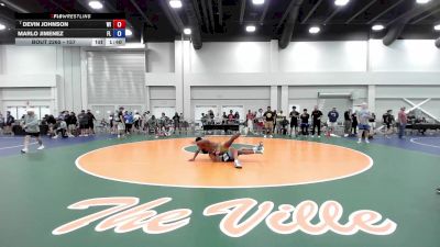 157 lbs Cons. Round 3 - Devin Johnson, WI vs Marlo Jimenez, FL