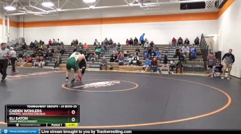 JV Boys-23 lbs Round 2 - Caiden Wohlers, Epworth, Western Dubuque vs Eli Eaton, Cedar Rapids Kennedy