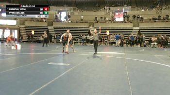 145 Championship Bracket Cons. Semi - Ryan Collins, Albert Lea vs Anthony Heim, Shakopee