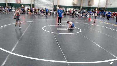 86-94 lbs Quarterfinal - Parker Wilke, Kearney Matcats vs Miles Babcock, Broken Bow Wrestling Club