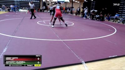 285 lbs Cons. Round 4 - Jerry Witty, Unattached vs Anthony Caldwell, Fort Hays State University