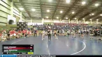 106 lbs Finals (8 Team) - Isaac Stewart, MONTANA2 vs Gage Singleton, Oregon1