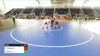 98 lbs Consi Of 4 - Gage Chelewski, Colorado Outlaws vs James Buck III, Dominate WC