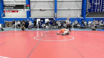 197 lbs Champ. Round 1 - Gabe Monroe, Coast Guard vs Luke Hutton, Trinity (ct)