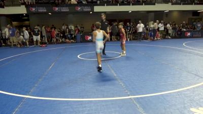 67 lbs Champ. Rd Of 16 - Barrett Legge, Mile High Wrestling Club vs Owen Slabaugh, Alber Athletics Wrestling Club