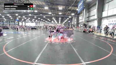 195 lbs Round Of 16 - Akeem Mitchell, NM vs Jinseo Chung, GA