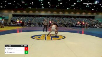 141 lbs Consolation - Chaz Hallmark, UN-California Baptist University vs James Emmer, UN-Utah Valley
