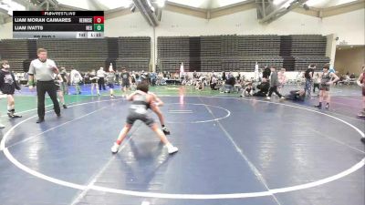 81 lbs Rr Rnd 2 - Liam Moran Caimares, RedNose MS vs Liam Ivatts, New England Gold MS