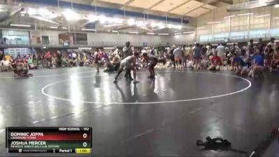 152 lbs Cons. Round 3 - Dominic Joppa, Lakeshore Titans vs Joshua Mercer, Patriots Wrestling Club-Dothan