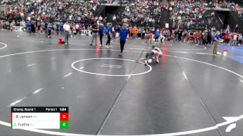 94-102 lbs Champ. Round 1 - Brody Jensen, Burwell Wrestling vs Logan Fushia, Fillmore Central