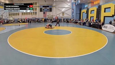 175 lbs Cons. Round 2 - Douglas Horton, Sussex Academy vs Jacob Goodsell, Cape Henlopen H S