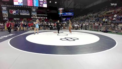 140 lbs Cons. Rd Of 64 - Nevaeh Nwachukwu, WI vs Reese Jacobs, MO