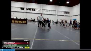 IA 78 lbs Round 2 - Cash Bannister, The Jiu Jitsu Institute vs Nathaniel Beatty, Gracie Jiu-Jitsu Savannah Pedro Sauer