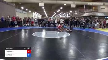 57 kg Round Of 64 - Zeno Moore, Florida vs Tigran Greyan, California