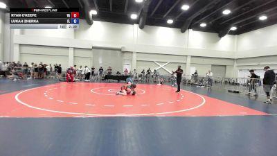 126 lbs Champ. Round 2 - Ryan O'Keefe, VA vs Lukah Zherka, FL