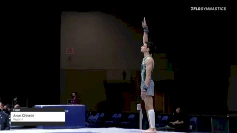 Arun Chhetri - Floor, Region 1 - 2021 Winter Cup & Elite Team Cup