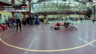 138 lbs Champ. Round 2 - Zach Stewart, Marmion Academy vs Sonny Sessa, Crown Point
