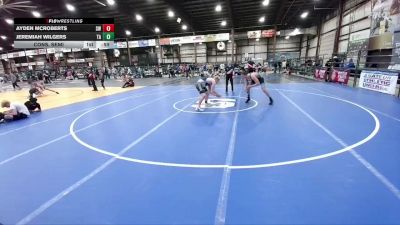 175 lbs Cons. Semi - Jeremiah Wilgers, Tea Area vs Ayden McRoberts, SBL Warriors