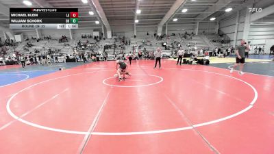 126 lbs Round Of 32 - Michael Klein, LA vs William Schork, OH