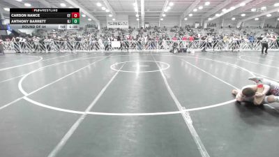 138 lbs Round Of 64 - Carson Nance, KY vs Anthony Barrett, NJ