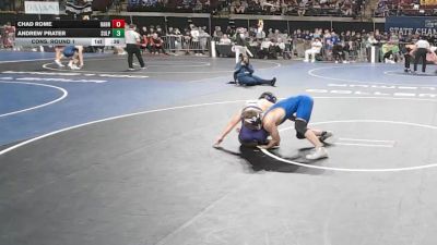 D 1 150 lbs Cons. Round 1 - Andrew Prater, Sulphur vs Chad Rome, Hahnville