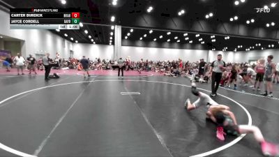 116 lbs Round 5 (6 Team) - Carter Burdick, MF Army vs Jayce Cordell, Dayton Bandits