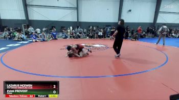 100-106 lbs Semifinal - Evan Provost, COWA vs Lazarus McEwen, Mat Demon Wrestling Club