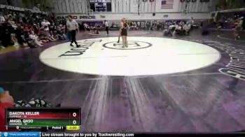 125 lbs Cons. Round 2 - Angel Qaso, Chiawana vs Dakota Keller, Flathead