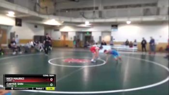 102 lbs 4th Wrestleback (16 Team) - Nico Maurici, Texas vs Carter Shin, Virginia