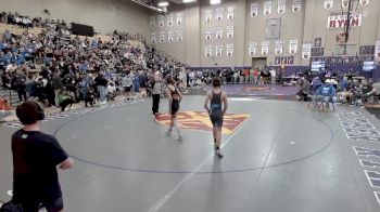 132 lbs Champ. Round 1 - Carter Hughes, Blackman vs Ethan Mabry, Harpeth