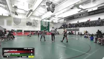 215 lbs Cons. Round 4 - Javier Castillo, Perris vs Andrew Salvador, Chino Hills