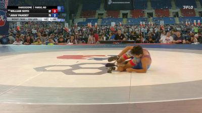 106 lbs Champ. Rd Of 16 - William Soto, NY vs Arav Pandey, PA