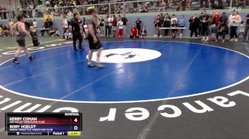 86 lbs Semifinal - Kerby Coman, Mid Valley Wrestling Club vs Rory Hoeldt, Nikiski Freestyle Wrestling Club