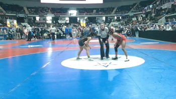 6-7A 107 Quarterfinal - Sofia Felipe, Austin vs Ariya Fields, Thompson HS
