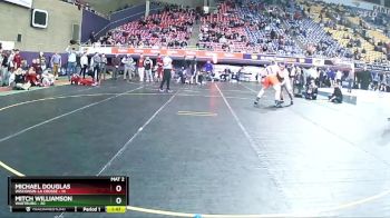 285 lbs Semis & 3rd Wb (16 Team) - Michael Douglas, Wisconsin-La Crosse vs Mitch Williamson, Wartburg