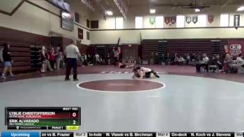 145 lbs Cons. Round 2 - Lyblie Christofferson, Notre Dame, Burlington vs Erik Alvarado, Des Moines Lincoln