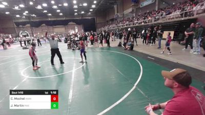 78 lbs Rr Rnd 2 - Carter Mochel, Animal House vs Jeremiah Martin, Pikes Peak Warriors