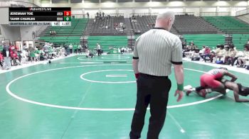 126 lbs Quarters & 1st Wb (16 Team) - Tahir Charles, Brookwood vs Jeremiah Toe, Archer