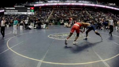 4A 175 lbs Champ. Round 1 - Jude Moulton, Hoggard vs Ian Harris, Page High School