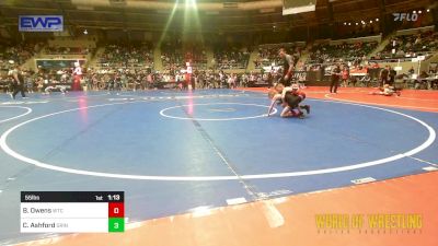 55 lbs Final - Brody Owens, WTC vs Chance Ashford, Grindhouse