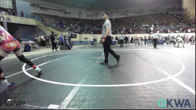 110 lbs 2nd Place - Declan Forrest, Vinita Kids Wrestling vs Sawyer Dorton, Grove Takedown Club