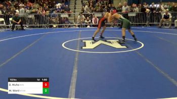 152 lbs Prelims - Donald Muho, Walpole vs Mark Ward, Mt. View