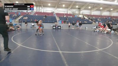 126 lbs CJ Weaver, Tennessee vs Jhase St. Amant, Louisiana