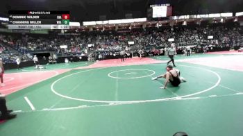 154 lbs Champ. Round 2 - Dominic Wilder, Unattached vs Channing Miller, WKA2