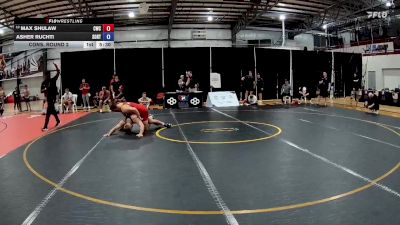 92 kg Cons. Round 2 - Max Shulaw, Cavalier Wrestling Club vs Asher Ruchti, Southern Oregon Regional Training Center